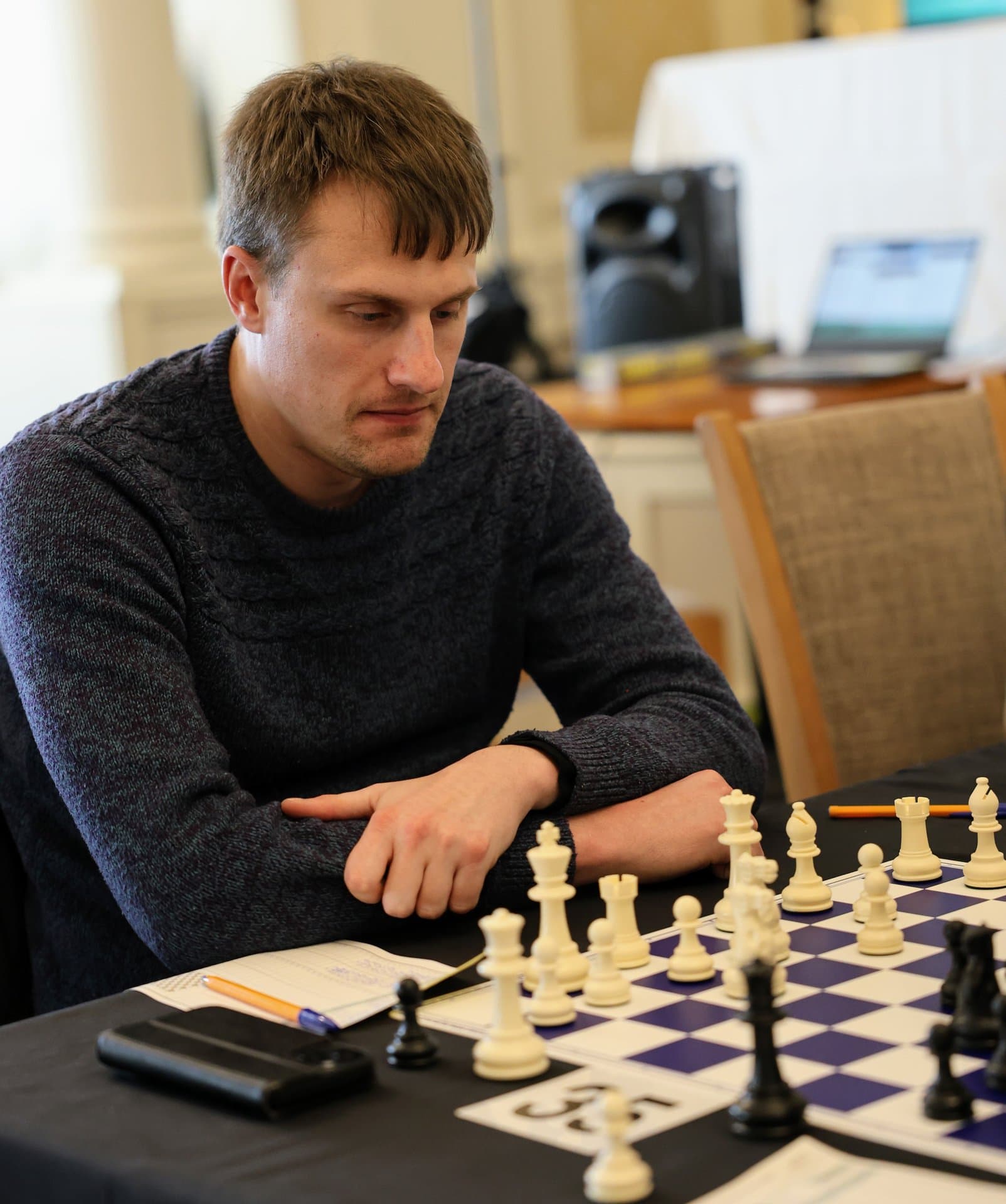 Matt playing